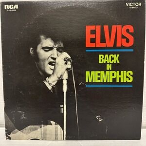 Elvis back in Memphis vinyl record‎ untested